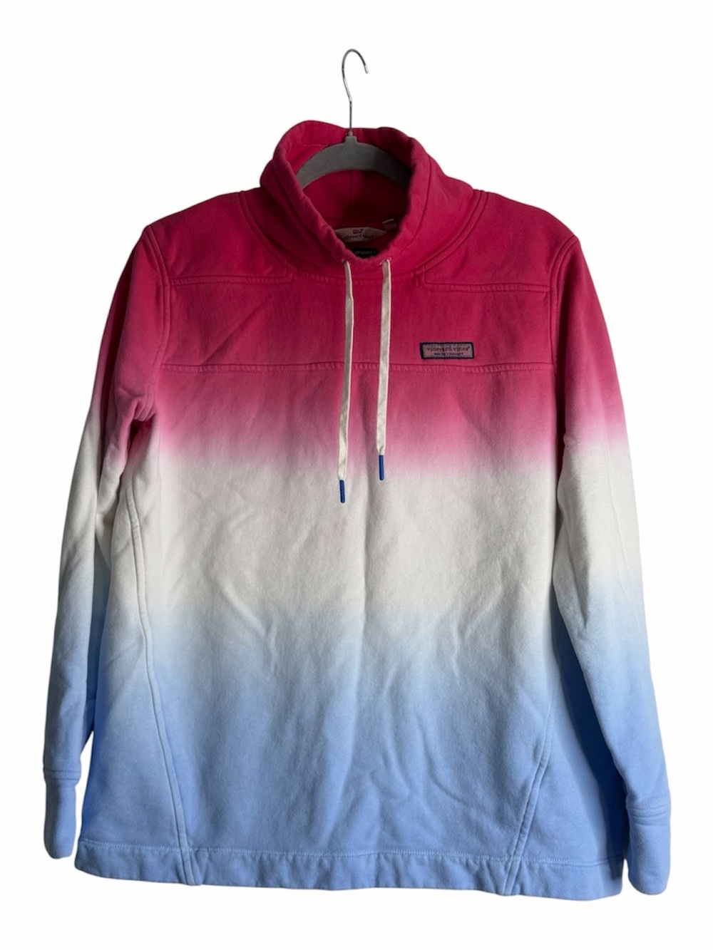 Vineyard Vines Americana dip-dye surf shep shirt pullover SZ S Sporty Outdoors - Picture 2 of 9